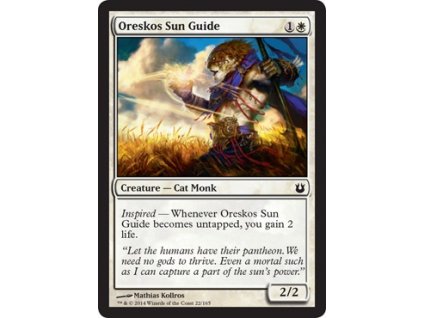 Oreskos Sun Guide (Foil ANO, Stav Near Mint)