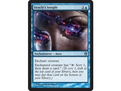 Oracle's Insight (Foil NE, Stav Near Mint)