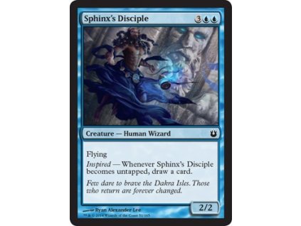Sphinx's Disciple (Foil ANO, Stav Near Mint)