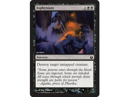 Asphyxiate (Foil ANO, Stav Near Mint)