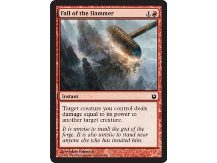 Fall of the Hammer (Foil NE, Stav Near Mint)