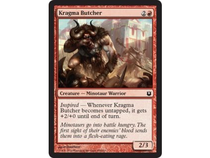 Kragma Butcher (Foil ANO, Stav Near Mint)