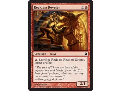 Reckless Reveler (Foil NE, Stav Near Mint)