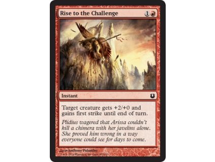 Rise to the Challenge (Foil ANO, Stav Near Mint)