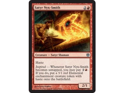 Satyr Nyx-Smith (Foil ANO, Stav Near Mint)