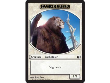 Cat Soldier token