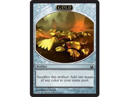 Gold token (Foil NE, Stav Near Mint)