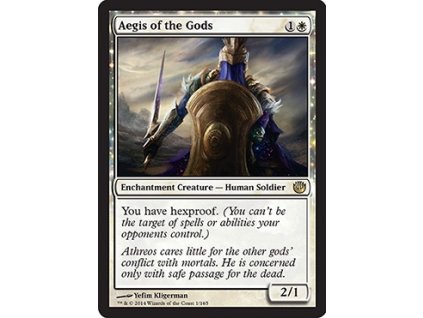 Aegis of the Gods (Foil NE, Stav Near Mint)