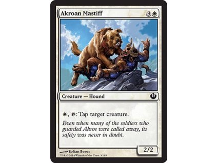 Akroan Mastiff (Foil NE, Stav Near Mint)