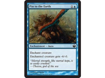 Pin to the Earth