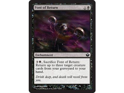 Font of Return