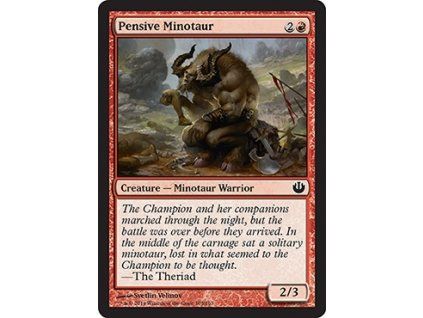 Pensive Minotaur