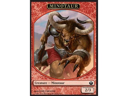 Minotaur token (Foil NE, Stav Near Mint)