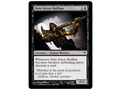 Slate Street Ruffian (Foil NE, Stav Near Mint)