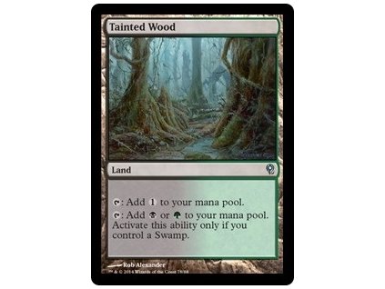 Tainted Wood (Foil NE, Stav Near Mint)