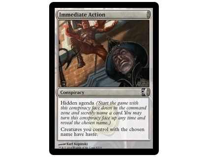 Immediate Action
