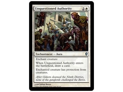 Unquestioned Authority (Foil NE, Stav Near Mint)