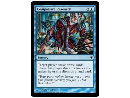 Compulsive Research (Foil NE, Stav Near Mint)