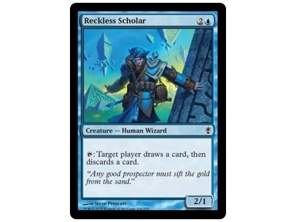 Reckless Scholar (Foil NE, Stav Near Mint)