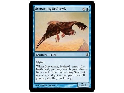 Screaming Seahawk (Foil NE, Stav Near Mint)