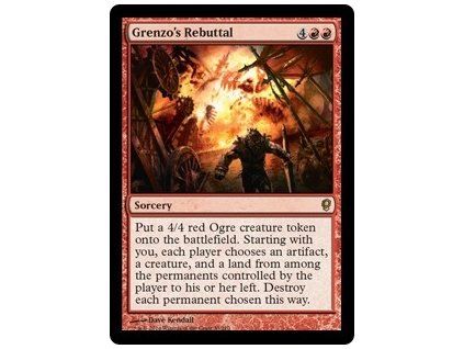 Grenzo's Rebuttal