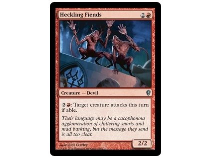 Heckling Fiends (Foil NE, Stav Near Mint)