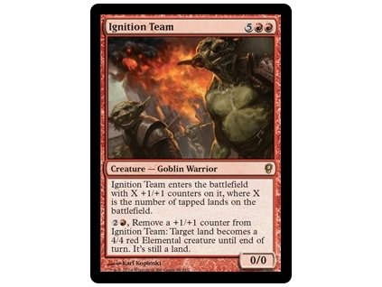 Ignition Team (Foil ANO, Stav Near Mint)