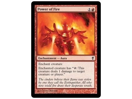 Power of Fire (Foil NE, Stav Near Mint)