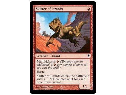 Skitter of Lizards (Foil NE, Stav Near Mint)