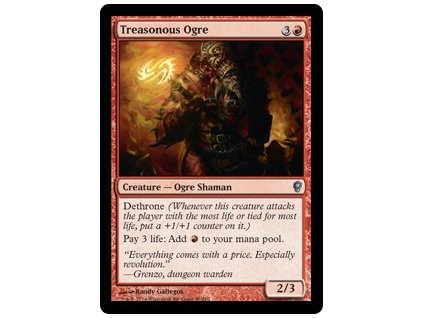 Treasonous Ogre (Foil NE, Stav Near Mint)