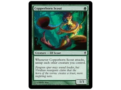 Copperhorn Scout (Foil NE, Stav Near Mint)