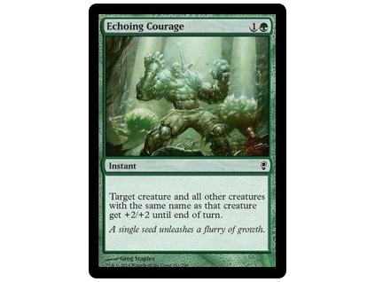 Echoing Courage (Foil NE, Stav Near Mint)