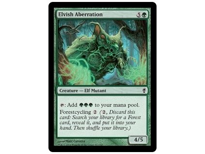 Elvish Aberration (Foil NE, Stav Near Mint)