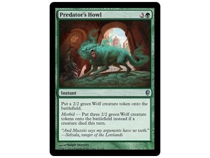 Predator's Howl (Foil NE, Stav Near Mint)