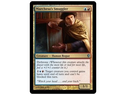 Marchesa's Smuggler (Foil NE, Stav Near Mint)