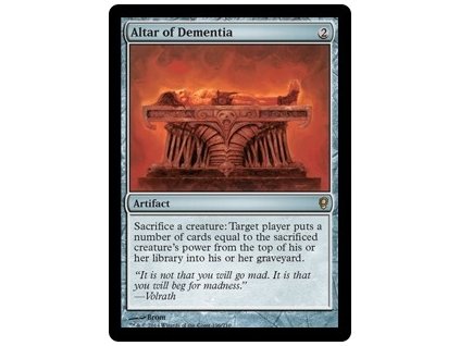 Altar of Dementia (Foil NE, Stav Near Mint)