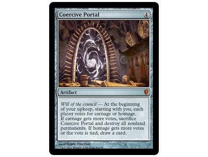 Coercive Portal (Foil NE, Stav Near Mint)