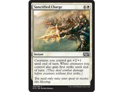 Sanctified Charge (Foil ANO, Stav Near Mint)