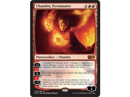 Chandra, Pyromaster (Foil NE, Stav Light Played)