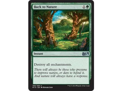 Back to Nature