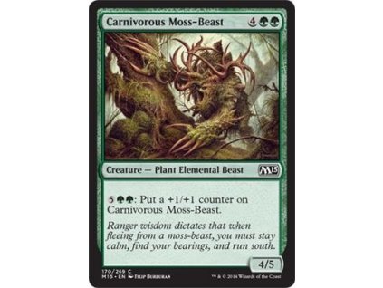 Carnivorous Moss-Beast (Foil NE, Stav Near Mint)