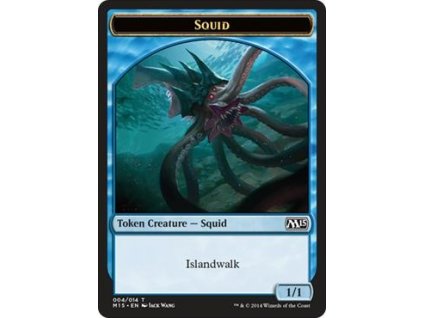 Squid token (Foil NE, Stav Near Mint)