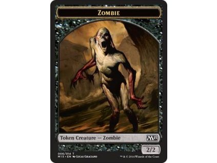 Zombie token (Foil NE, Stav Near Mint)