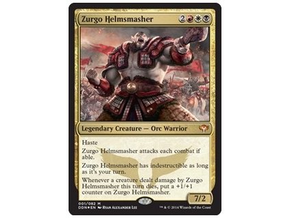 Zurgo Helmsmasher DD FOIL (Foil NE, Stav Near Mint)