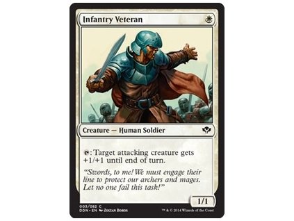 Infantry Veteran (Foil NE, Stav Near Mint)