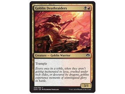 Goblin Deathraiders (Foil NE, Stav Near Mint)