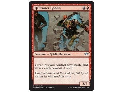Hellraiser Goblin (Foil NE, Stav Near Mint)