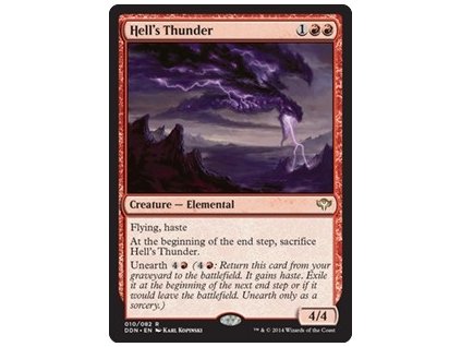 Hell's Thunder (Foil NE, Stav Played)