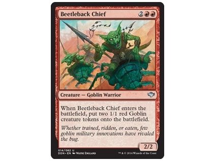 Beetleback Chief (Foil NE, Stav Near Mint)