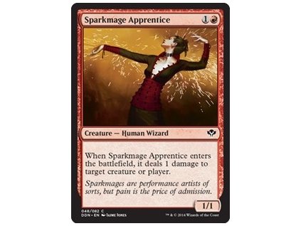 Sparkmage Apprentice (Foil NE, Stav Near Mint)